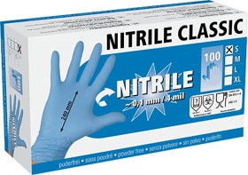 Disposable gloves Nitrile Classic size XL - 100 pcs.